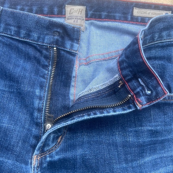 Citizens of Humanity Sid Men's Blue Jeans Size 33 - Picture 3 of 14